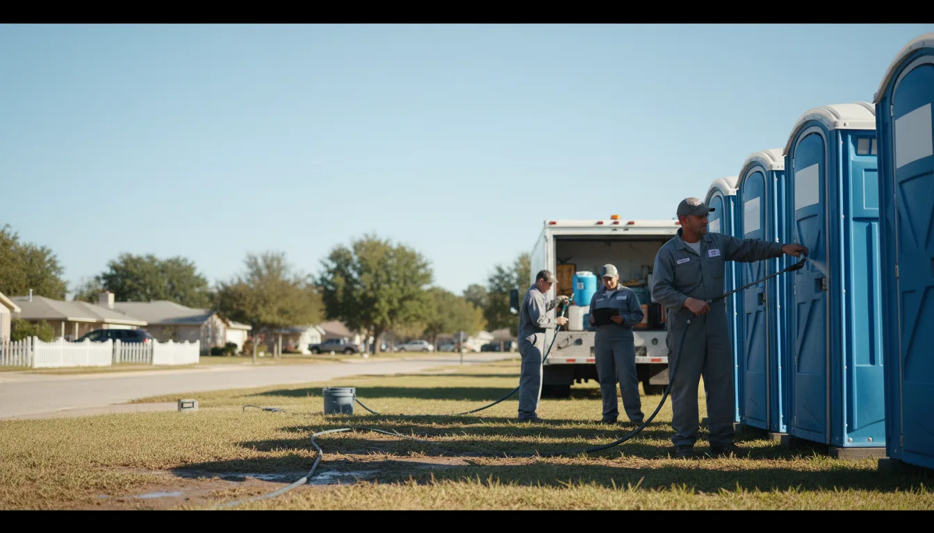 Long-Term Portable Toilet Rental in Wolcottville, IN near me